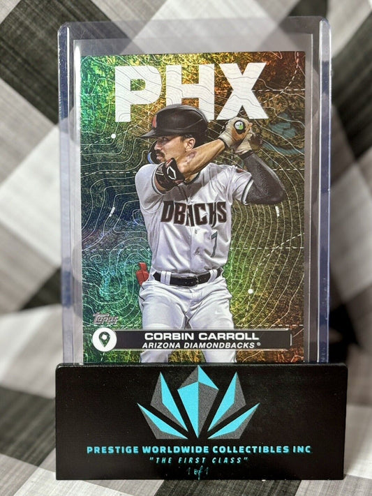 Corbin Carroll 2024 Topps Series 2 City2City PHX Rookie #CTC-3 AZ Diamondbacks