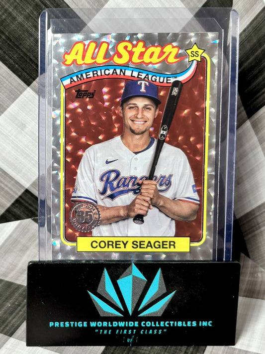 Corey Seager 2024 Topps Series 2 35th All Star Silver Foil #89ASB-18 TX Rangers