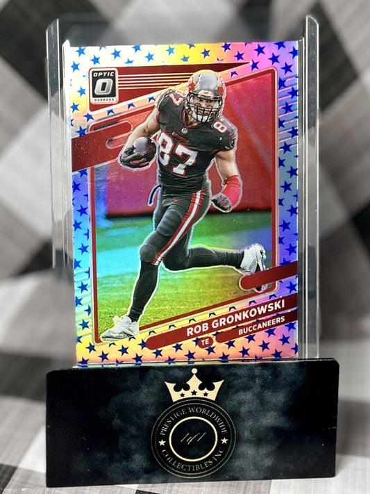 Rob Gronkowski 2021 Donruss Optic Star Emoji ⭐️ #171 Tampa Bay Buccaneers SSP
