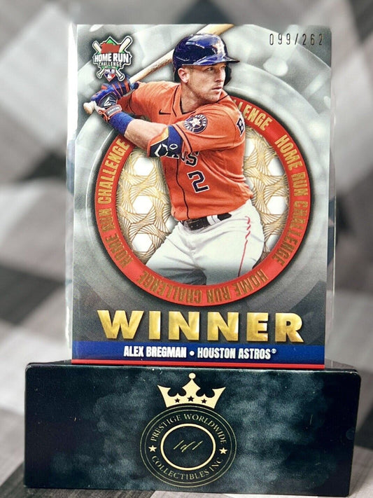 Alex Bregman 2022 Topps Home Run Challenge Winner /232 #HRCW-11 Houston Astros