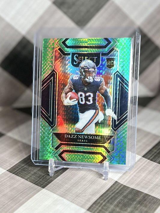 Dazz Newsome 2021 Panini Select Dragon Scale Prizm Rookie  /89 #298 - Bears RC