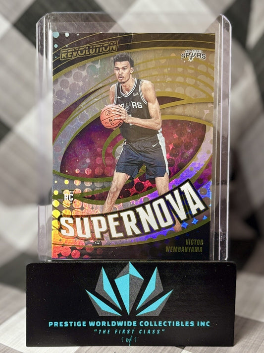 Victor Wembanyama 2023-24 Panini Revolution Rookie Supernova #6 SA Spurs RC