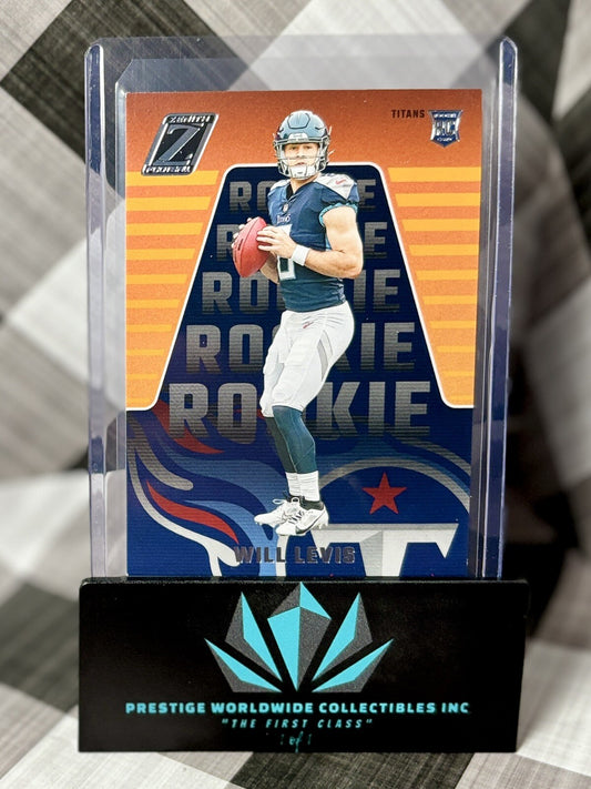 Will Levis 2023 Panini Zenith Base Rookie #197 Tennessee Titans RC
