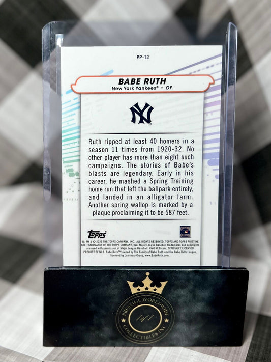 Babe Ruth 2022 Topps Pristine Pure Power #PP-13