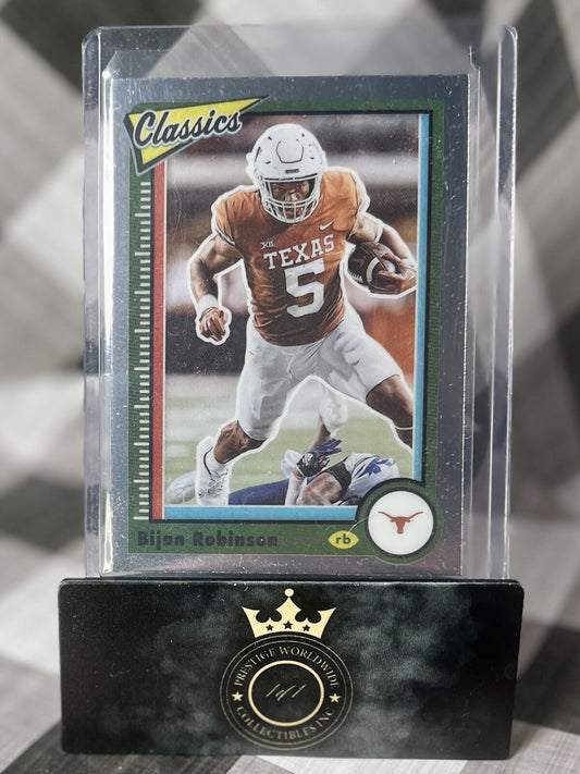 Bijan Robinson 2023 Chronicles Draft Picks Classics Rookie #9 Texas & Falcons