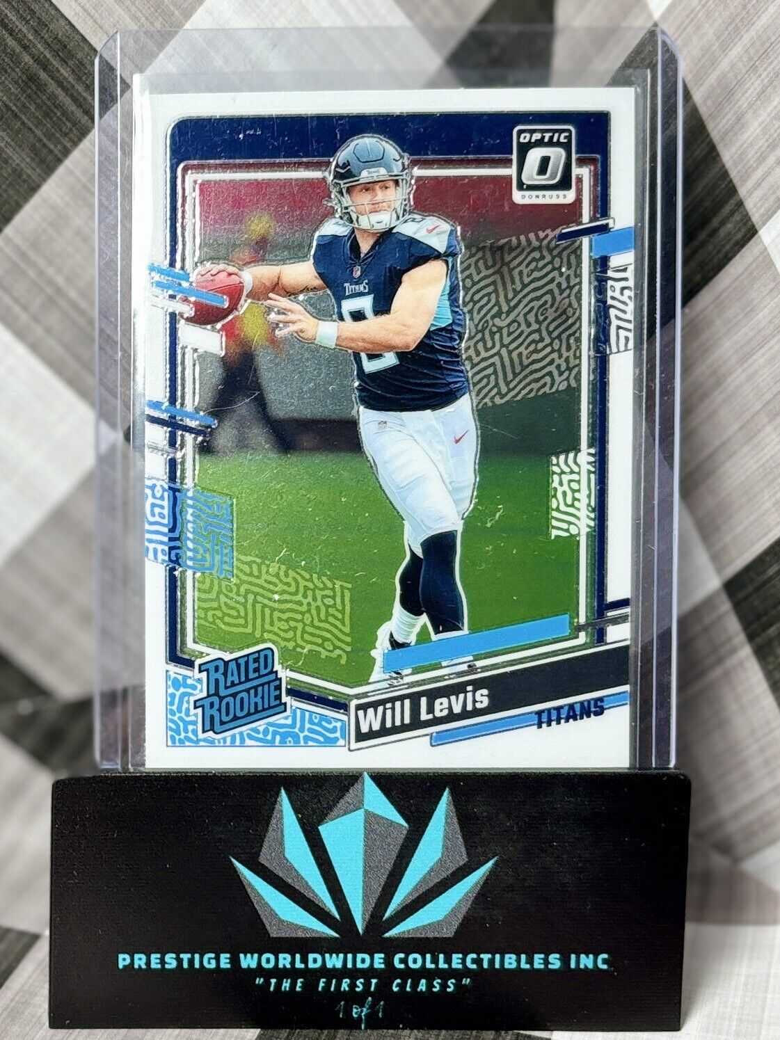 Will Levis 2023 Donruss Optic Base Rated Rookie #298 Tennessee Titans RC