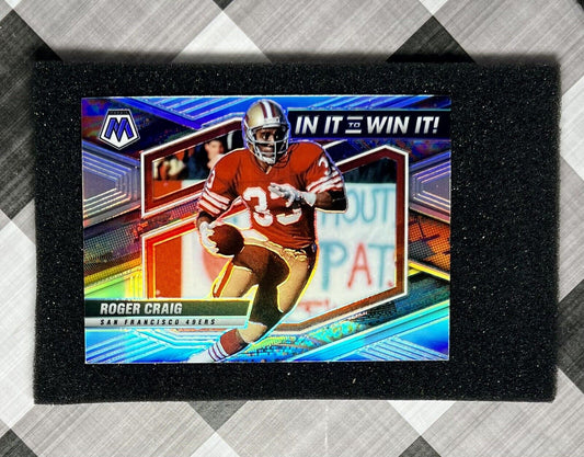 Rod Smith 2022 Panini Mosaic In It To Win It #SB-10 Silver Prizm Denver Broncos