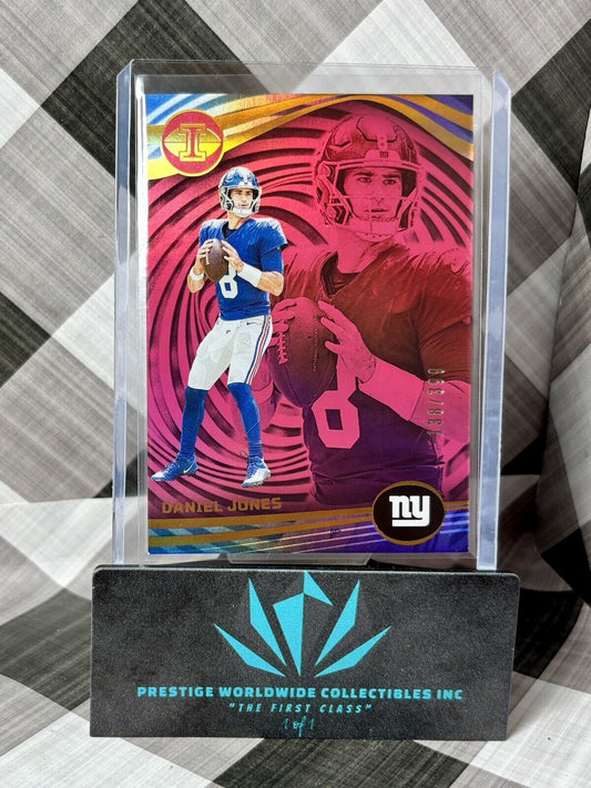 Daniel Jones 2023 Panini Illusions Pink /399 #83 New York Giants SP