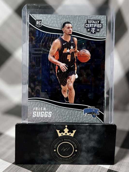 JALEN SUGGS  2021-22 Panini Chronicles Totally Certified Rookie #707 ORL Magic