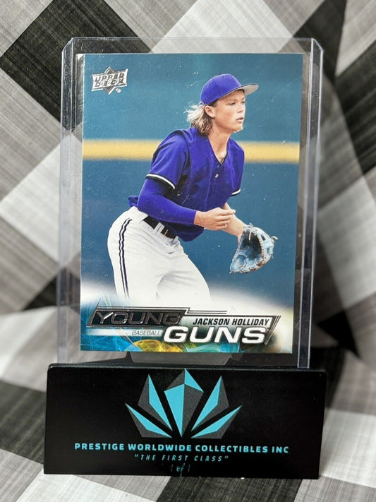 Jackson Holliday 2023-24 Upper Deck Goodwin Champions Young Guns #YG6 Orioles RC