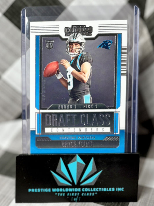 Bryce Young 2023 Panini Contenders Rookie Draft Class #3 Carolina Panthers RC