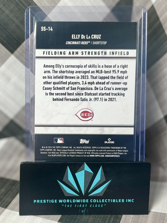 Elly De La Cruz 2024 Topps Series 2 Significant Statistics Rookie #SS-14 Reds RC