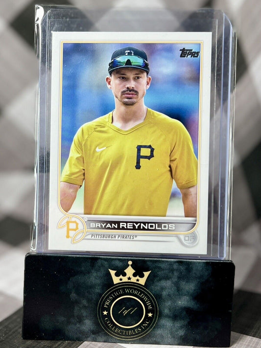 Bryan Reynolds 2022 Topp`s Series 2 Short Print Image Variation #530 - Pirates