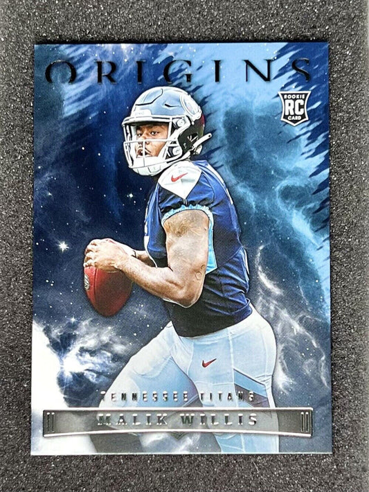 MALIK WILLIS 2022 Panini Origins NFL Rookie Variation SP #101 - TN Titans RC