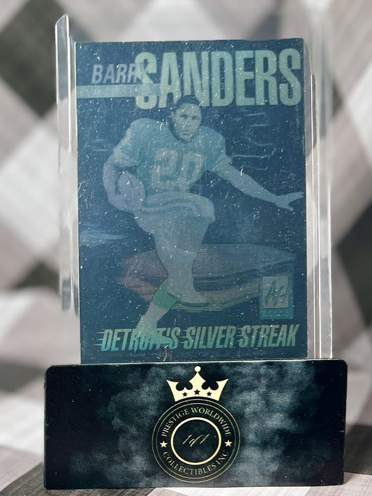 Barry Sanders 1991 Arena Holograms Detroit's Silver Streak #4 Detroit Lions