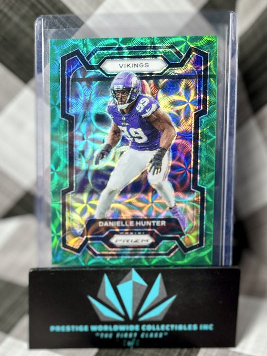 Danielle Hunter 2023 Prizm Green Scope /75 #193 Minnesota Vikings SP