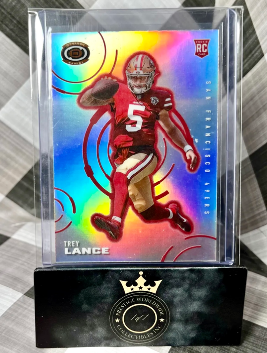 Trey Lance 2021 Chronicles Dynagon Rookie Silver #D-5 - SF 49ers RC