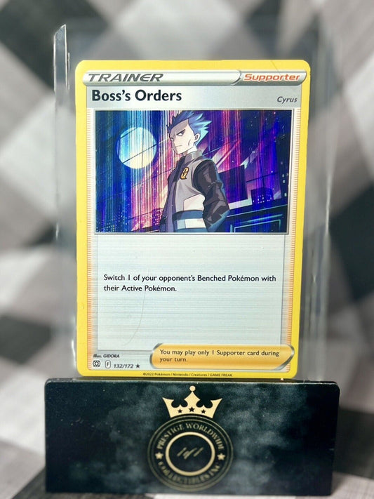 Boss's Orders Regional Promo 132/172 Light Play Pokemon Trading Card Game
