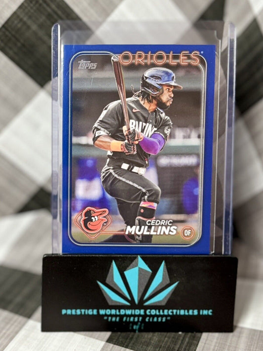 Cedric Mullins 2024 Topps Series 2 Royal Blue #370 Baltimore Orioles SP