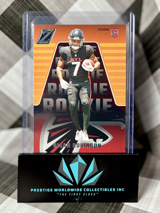 Bijan Robinson 2023 Panini Zenith Base Rookie #104 Atlanta Falcons RC