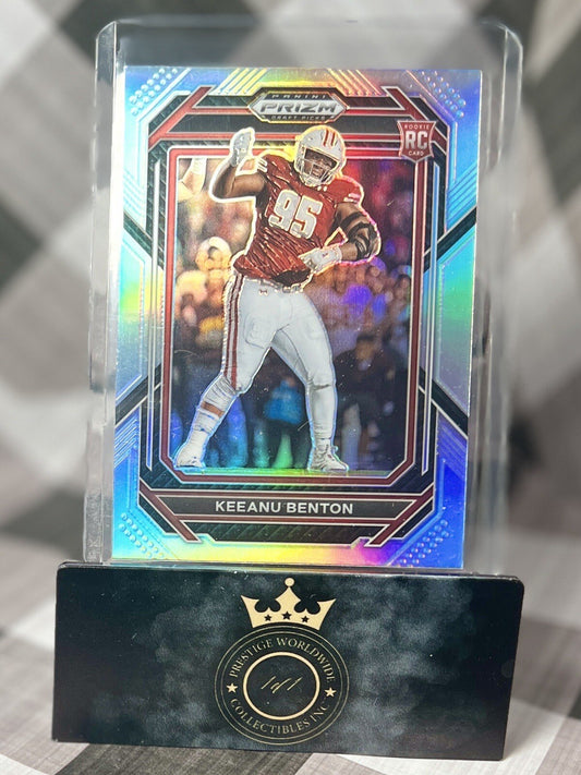 Keeanu Benton 2023 Panini Prizm Draft Picks Silver Rookie #194 PIT Steelers & WI