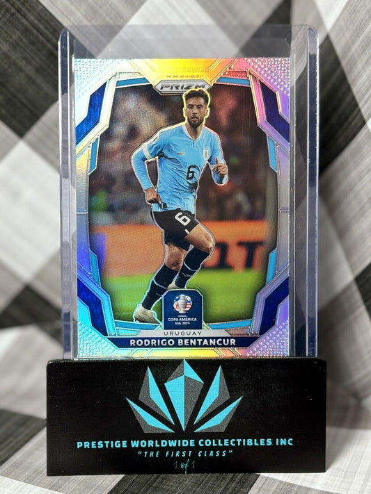 Rodrigo Bentancur 2023-24 Prizm Copa America Silver Prizm #105 Uruguay