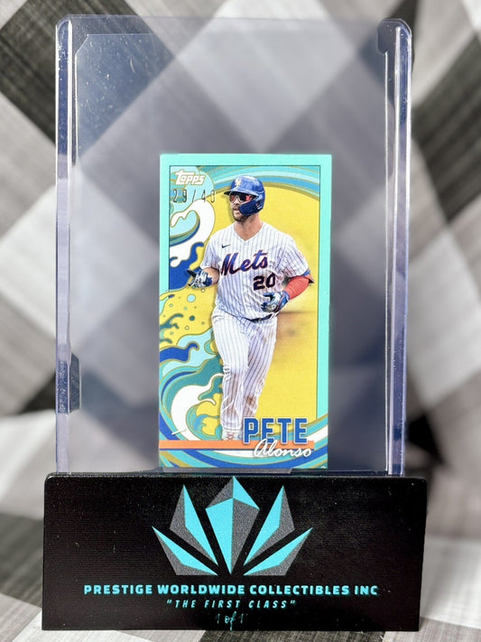 Pete Alonso 2022 Topps Rip Mini Aqua /40 #MRIP-PA New York Mets