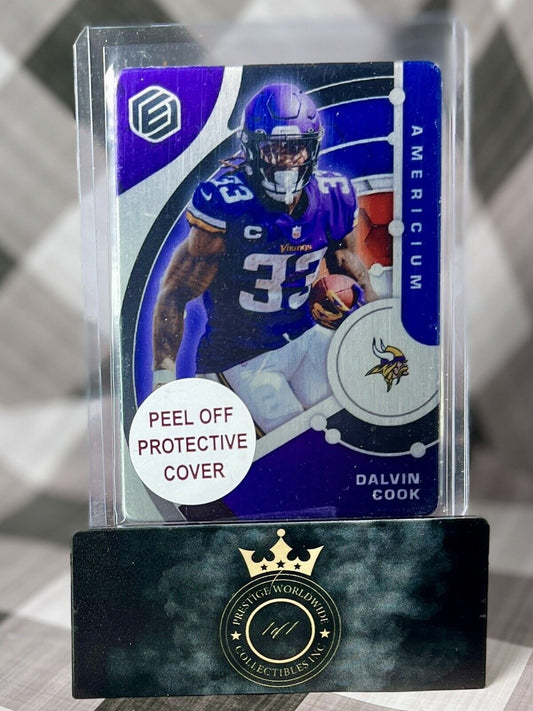 Dalvin Cook 2022 Panini Elements Metal Americium /95 #38 Minnesota Vikings