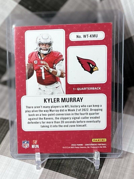 Kyler Murray 2022 Panini Contenders Winning Ticket #WT-KMU - Arizona Cardinals🔥