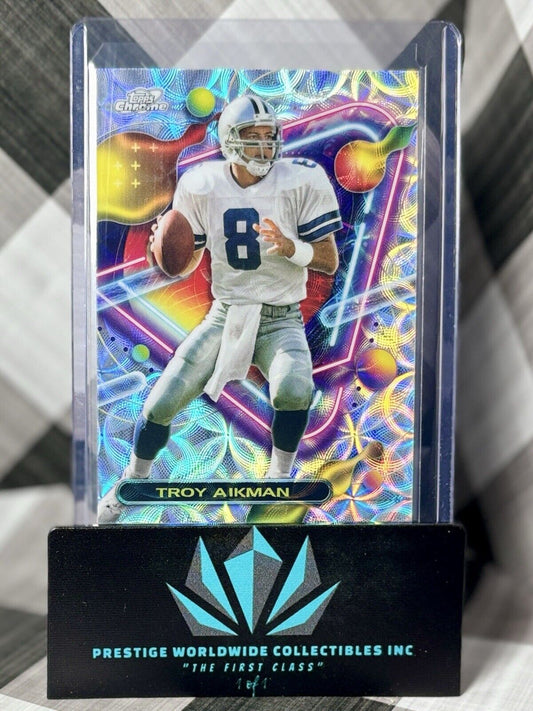 Troy Aikman 2023 Topps Composite Cosmic Chrome Nucleus #264 Dallas Cowboys