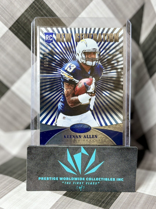 Keenan Allen 2013 Certified New Generation Rookie Blue Refractor /100 #249 LAC