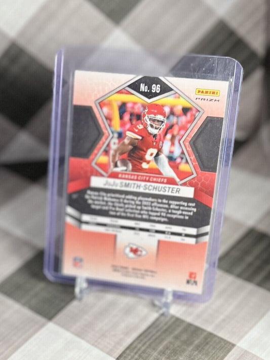 Juju Smith Schuster 2022 Panini Mosaic NFL REACTIVE ORANGE PRIZM PARALLEL #96