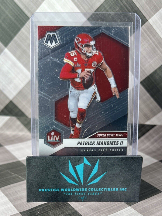 Patrick Mahomes II 2021 Panini Mosaic #288 Kansas City Chiefs SB MVP