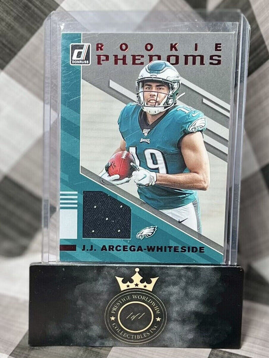 JJ Arcega-Whiteside 2019 Panini Donruss Red Rookie Phenoms RC Jersey #RPJ-23 PHI