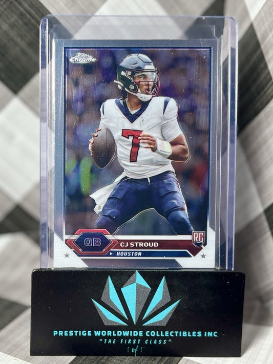 CJ Stroud 2023 Topps Composite Topps Chrome Rookie #2 Houston Texans RC