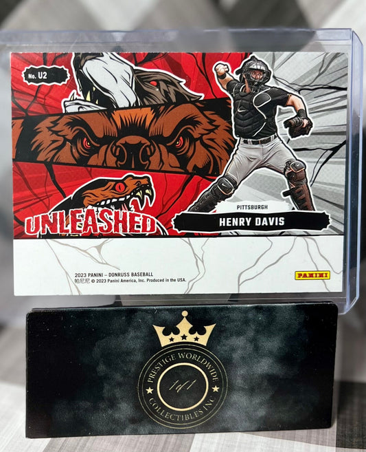 Henry Davis 2023 Donruss Pink Fireworks Unleashed #U2