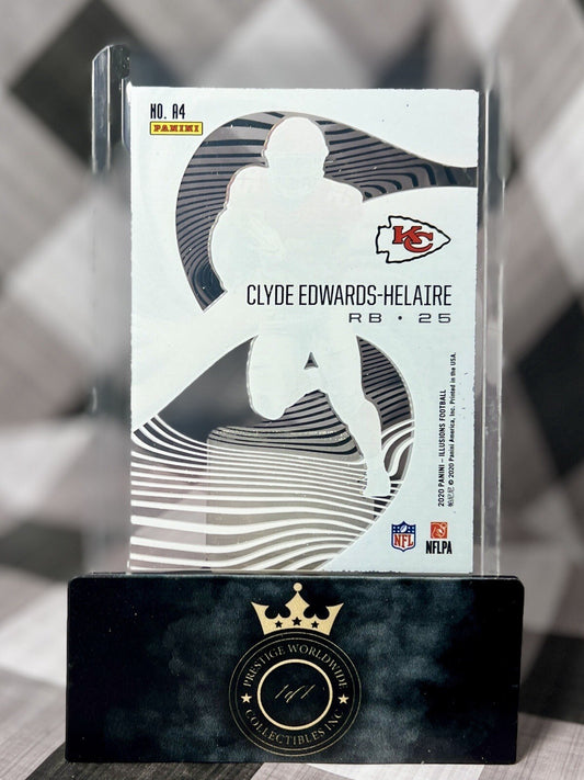 Clyde Edwards-Helaire 2020 Illusions Chiefs Astounding Rookie #A4 KC Chiefs RC