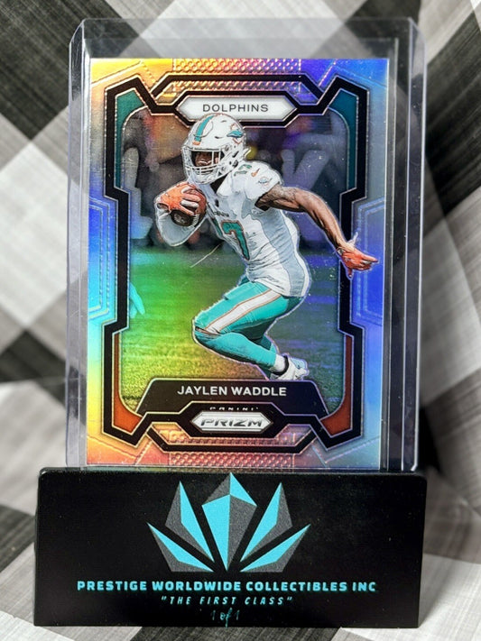 Jaylen Waddle 2023 Prizm Silver Prizm #185 Miami Dolphins