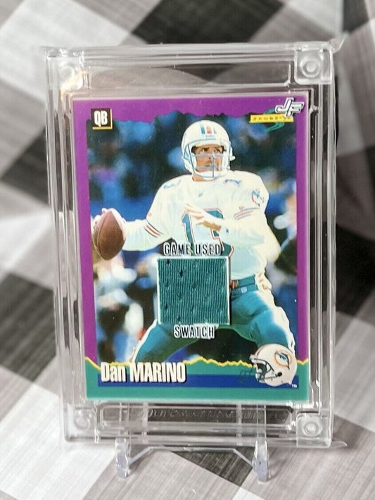 Dan Marino 2022 Jersey Fusion 1990 Score Game Used Jersey 1990 - Dolphins Patch