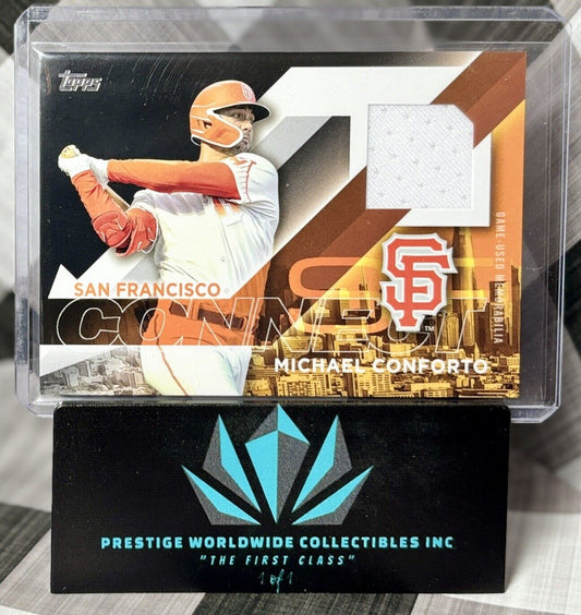 Michael Conforto 2024 Topps Series 2 City Connect Jersey Patch #CC2-MC SF Giants