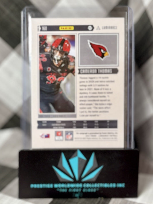 Cameron Thomas 2022 Panini Luminance Rookie Auto /349 #160 AZ Cardinals RC