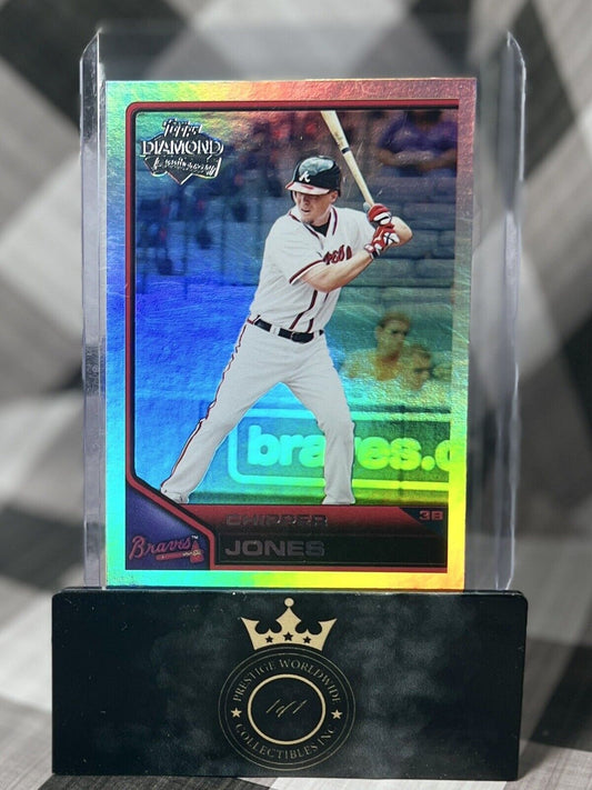 Chipper Jones 2011 Topps Lineage Diamond Anniversary Holo #115 ATL Braves HOF