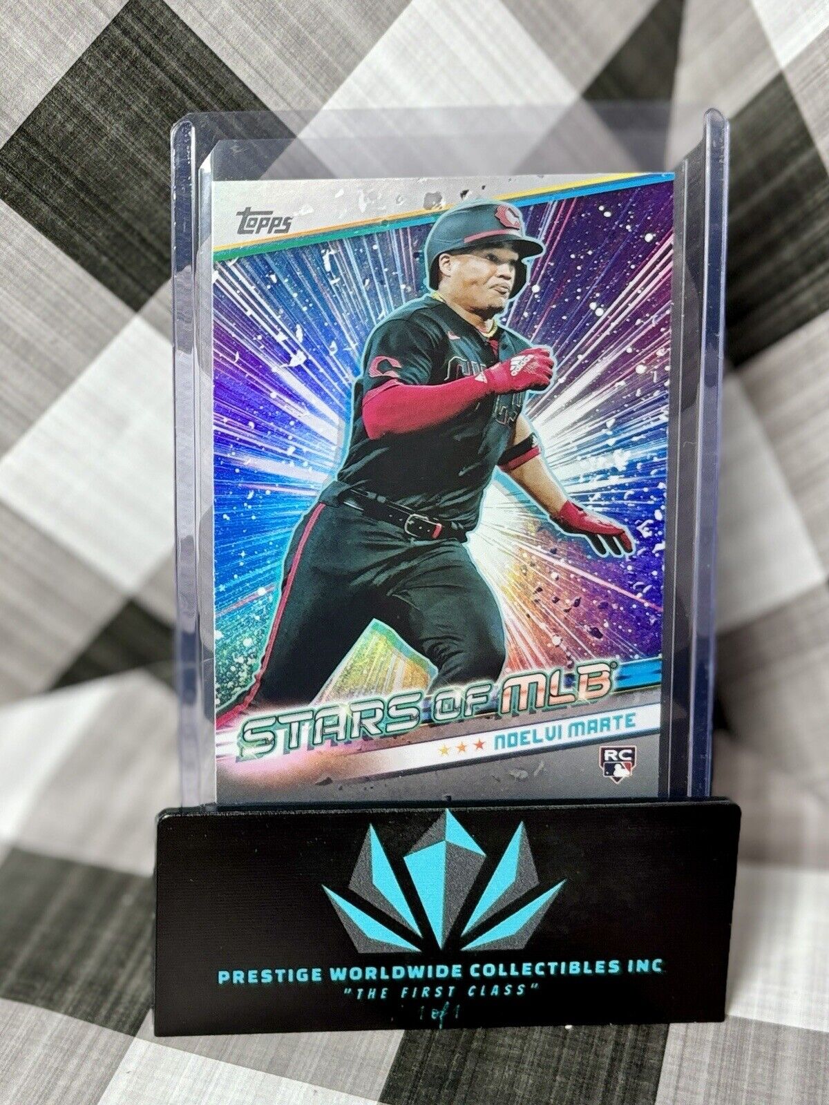 Noelvi Marte 2024 Topps Series 2 Stars of MLB Rookie #SMLB-38 Cincinnati Reds RC