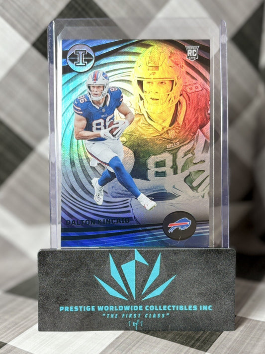 Dalton Kincaid 2023 Panini Illusions Rookie #13 Buffalo Bills RC