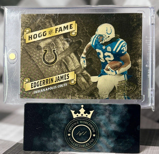 Edgerrin James 2004 Playoff Honors Hogg of Fame /1000 #HF-11 Indianapolis Colts