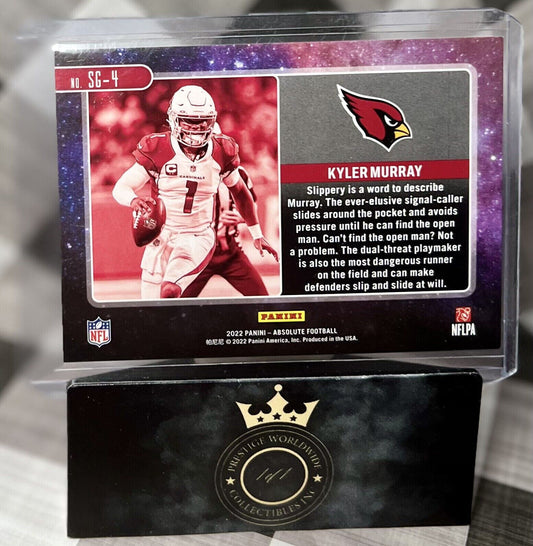 Kyler Murray 2022 Absolute Star Gazing Orange Spectrum /75 #SG-4 AZ Cardinals