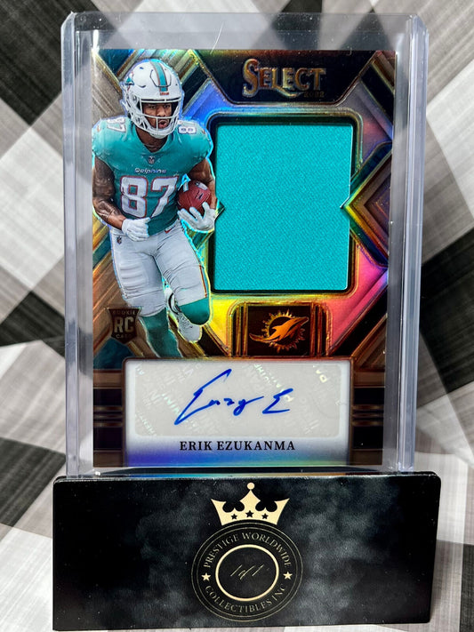 Erik Ezukanma 2022 Select RPA Rookie Patch Auto /49 #JRS-EE
