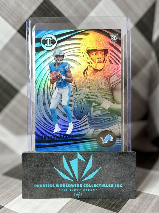 Hendon Hooker 2023 Panini Illusions Base Rookie #37 Detroit Lions RC