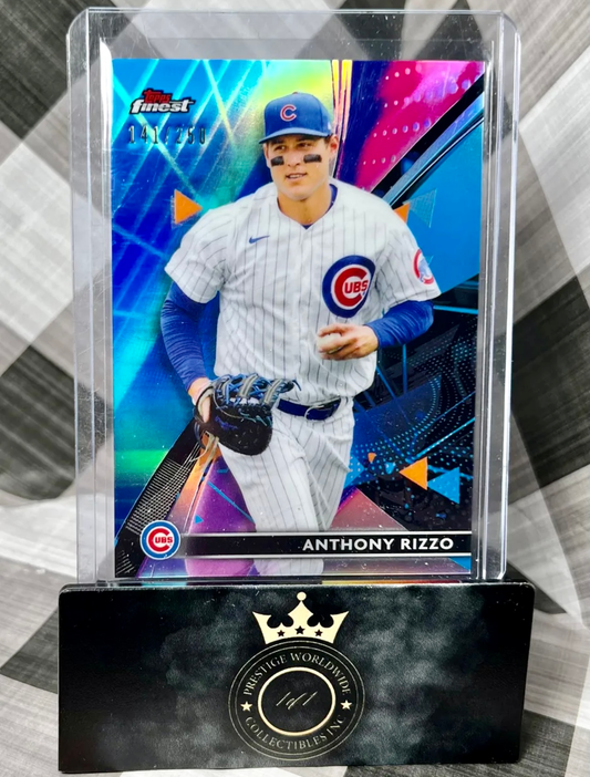 Anthony Rizzo 2021 Topps Finest /250 #67 - CHI Cubs