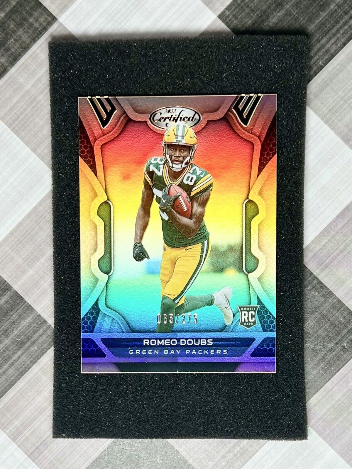 Romeo Doubs 2021 Panini Certified Mirror Bronze Rookie /275 #134 - GB Packers RC